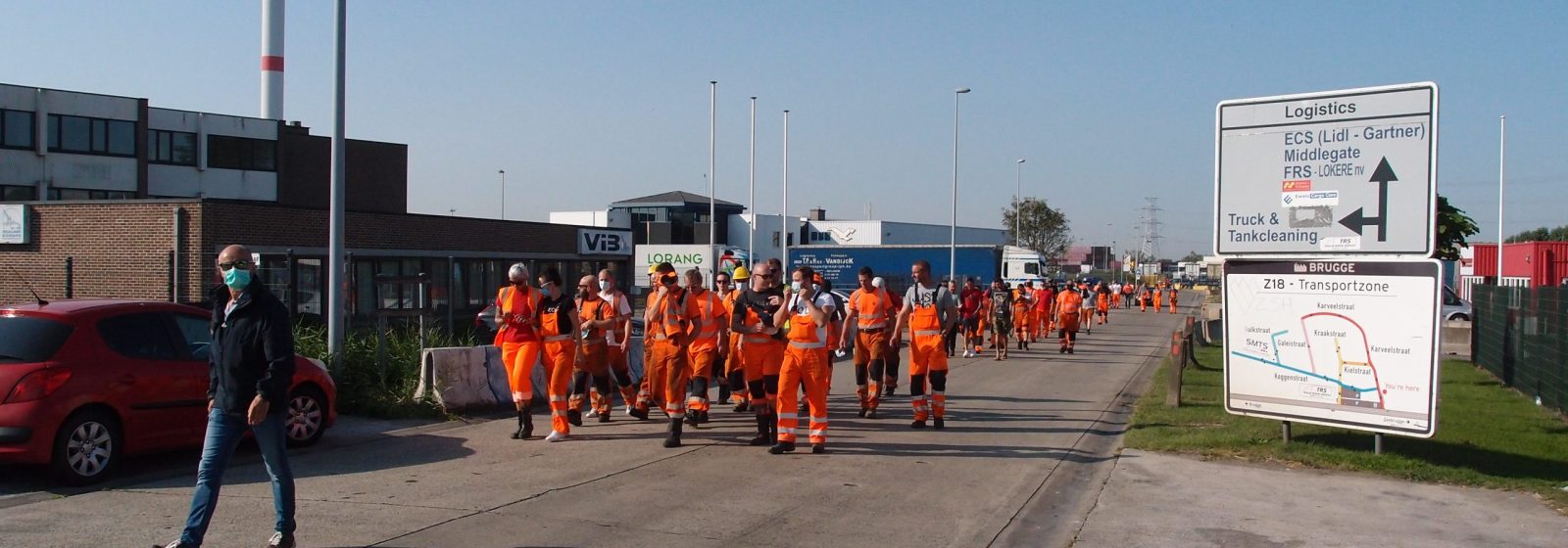 Havenarbeiders Zeebrugge