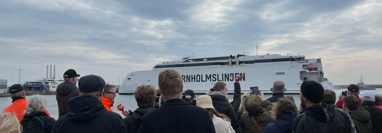 Aankomst 'Express 5' op Bornholm