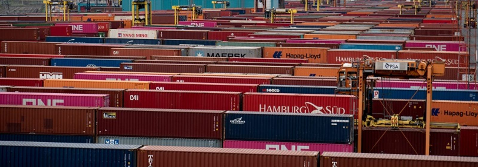 Containers in de Antwerpse haven