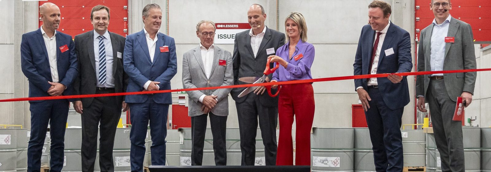 Opening magazijn gevarengoed H.Essers Lommel