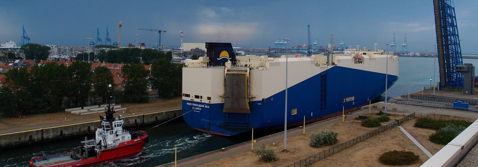 Pierre Vandammesluis in Zeebrugge