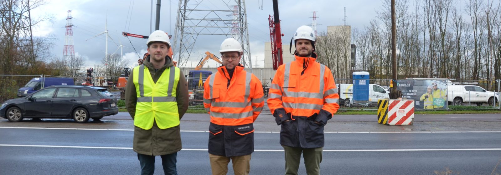 Vernieuwing hoogspanningslijn in Waaslandhaven