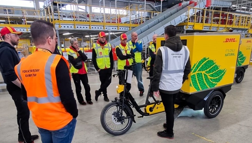 Cargofietsen Cargo Cycling voor DHL Express