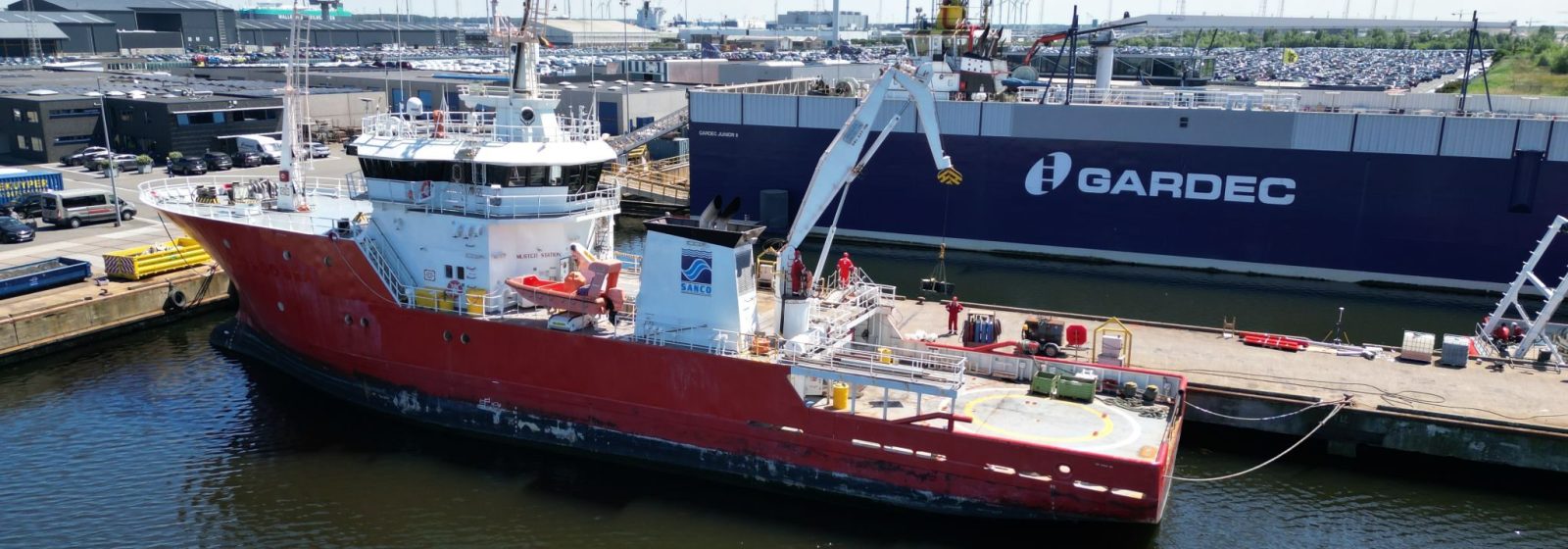 Onderzoekschip 'GEO Ocean VIII'