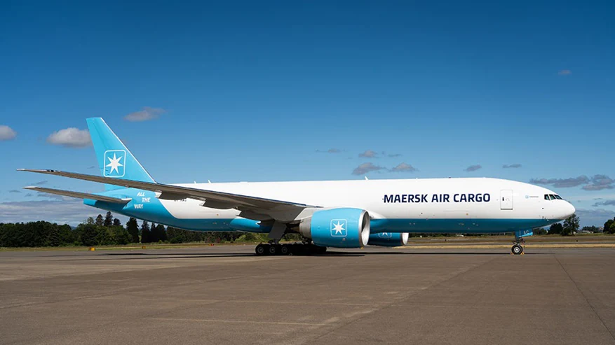 Eerste Boeing 777F van Maersk Air Cargo