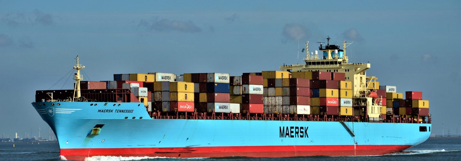 De panamax 'Maersk Tenessee' van 4.822 teu