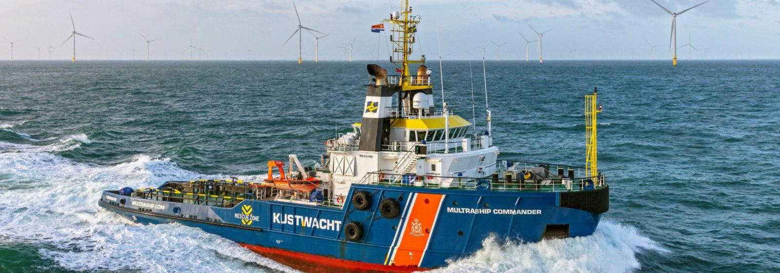 'Multraship Commander' van de Nederlandse Kustwacht