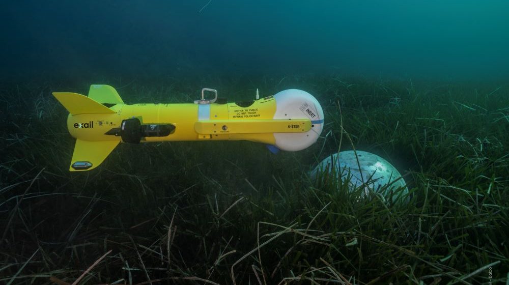 De K-Ster C-onderwaterdrone van Exail Robotics Belgium