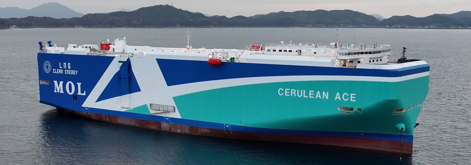 Autoschip 'Cerulean Ace' van MOL