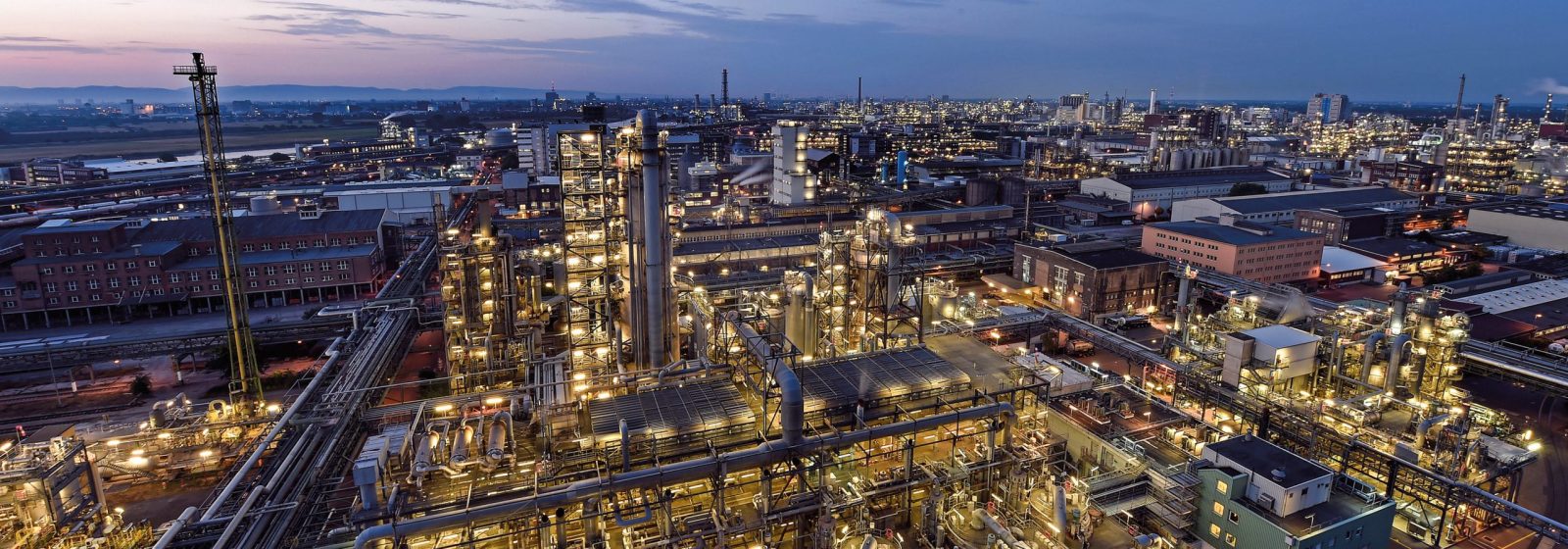 De zogenaamde Verbundsite van BASF in Ludwigshafen