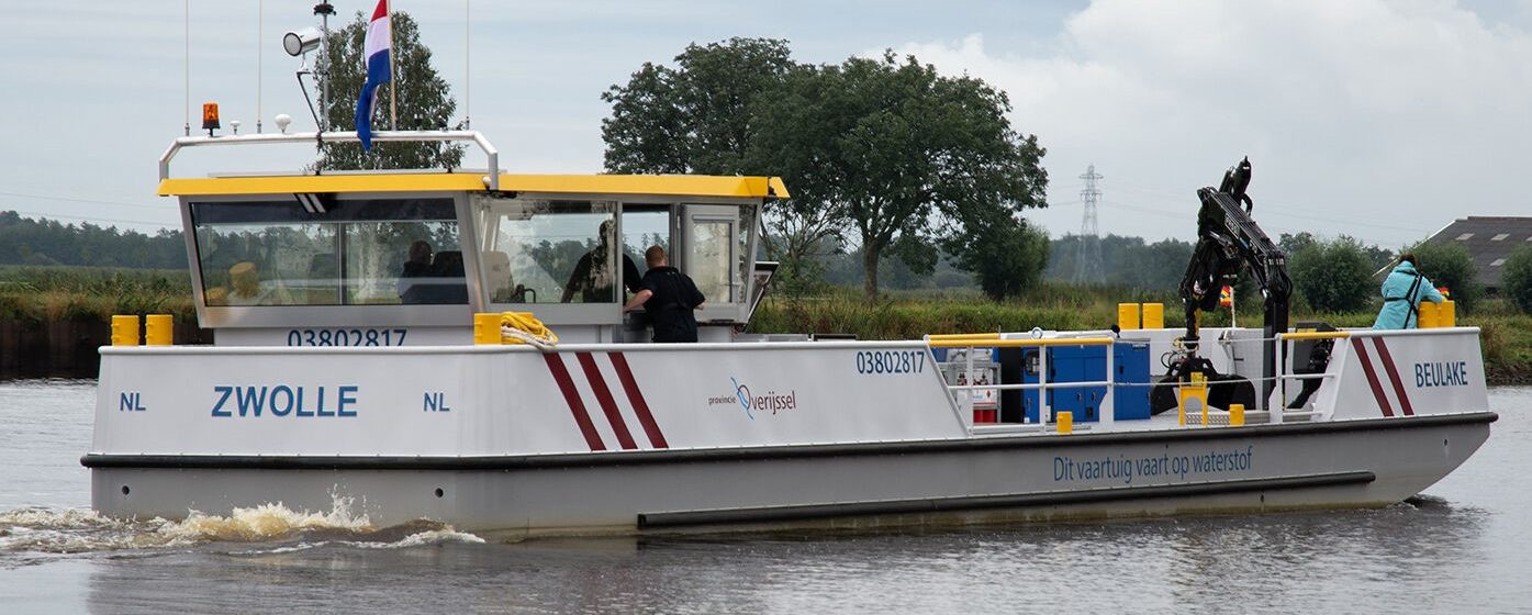 Werkschip op waterstof 'Beulake'