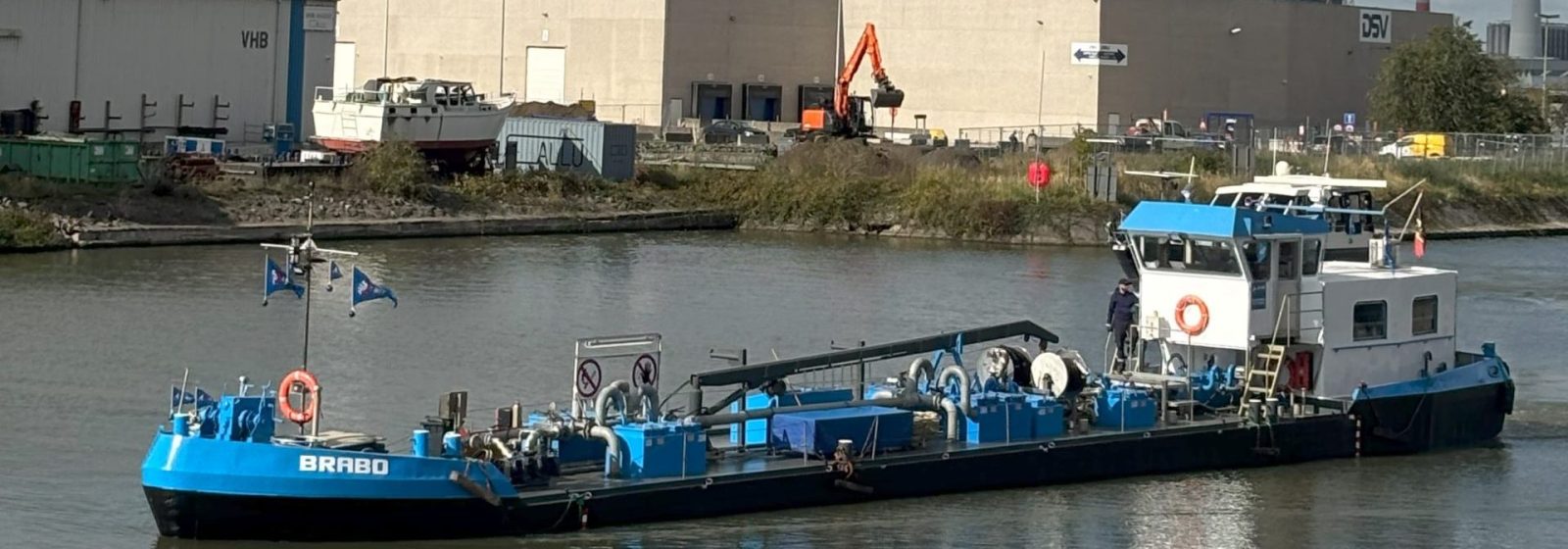 Bunkerschip 'Brabo' van De Wit Bunkering