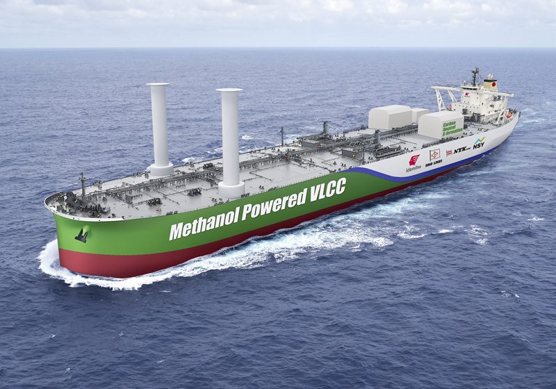 Japans ontwerpconcept voor een milieuvriendelijke VLCC