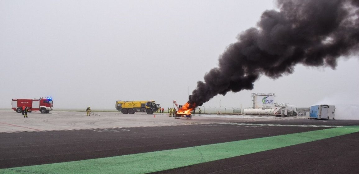 Rampoefening Luchthaven Oostende-Brugge